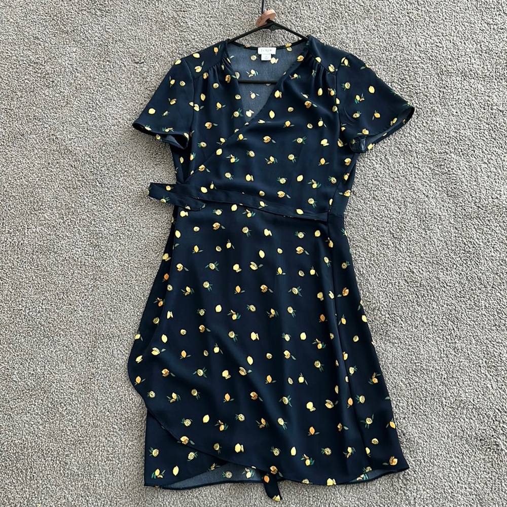 J crew wrap dress